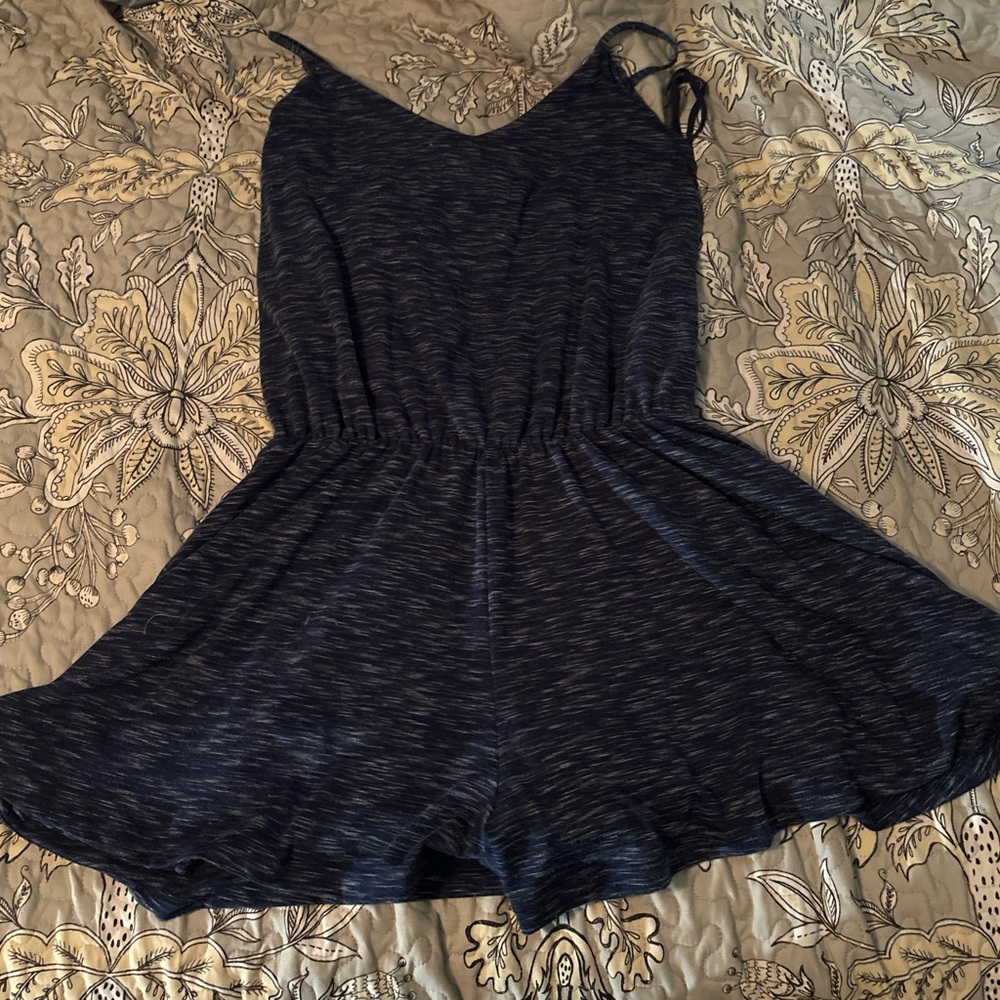 Medium Navy Gap romper